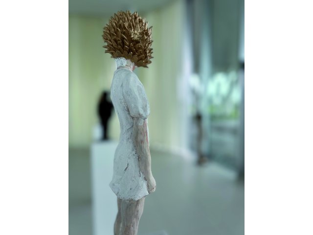 wit kleed bolster goud  kopieren